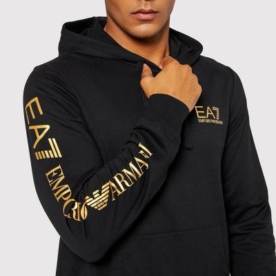 Bluza Emporio Armani EA7 męska kangurka z kapturem