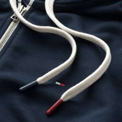 Bluza Tommy Hilfiger męska granatowa rozpinana z kapturem