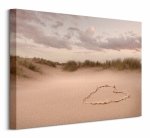 Love in the Dunes - Obraz na płótnie