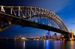 Fototapeta na ścianę - Sydney nocą - 175x115 cm