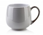 Kubek porcelanowy - Szary - CAL - 390ml