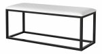 Ławka metalowa - Siedzisko do przedpokoju - 107cm