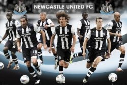 Newcastle United Zawodnicy 11/12 - plakat
