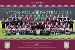 Aston Villa Team Photo 12/13 - plakat