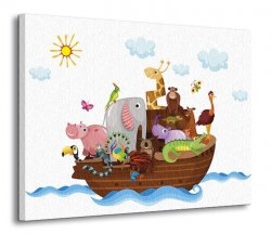 Arka Noego - Obraz na płótnie
