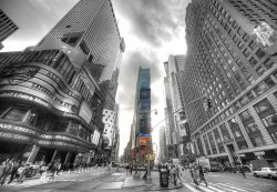 Fototapeta na ścianę - Times Square Silver (New York) - 366x254 cm
