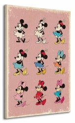 Obraz na płótnie - Minnie Mouse (Evolution)