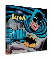 Batman (45rpm Record) - Obraz na płótnie