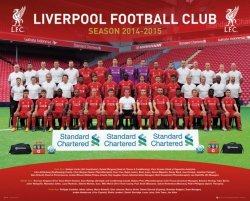 Liverpool Zdjęcie Drużynowe 14/15 - plakat