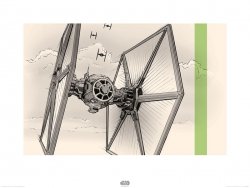 Star Wars The Force Awakens TIE Fighter - reprodukcja