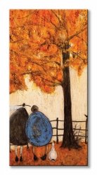 Obraz na płótnie - Jesień Autumn - 50x100 cm 