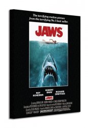 Jaws (One Sheet) - Obraz na płótnie