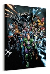 DC Justice League (Forever Evil) - Obraz na płótnie