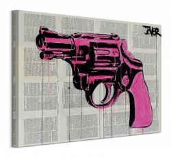 Pop Gun - Obraz na płótnie