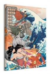 Wonder Woman (Justice League Great Wave)  - obraz na płótnie