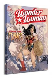 Wonder Woman (From The Flames)  - obraz na płótnie