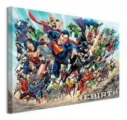 Obraz na ścianę - Liga Sprawiedliwych - Justice League (Rebirth) 60X80Cm