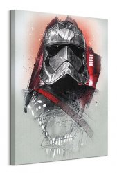 Obraz na ścianę - Star Wars: Ostatni Jedi (Captain Phasma Brushstroke) - 60x80 cm