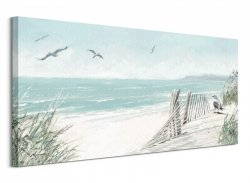 Nadmorskie wydmy - obraz na płótnie