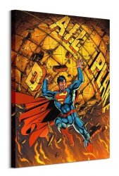 Superman Daily Planet - obraz na płótnie