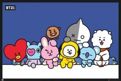 BT21 Group - plakat