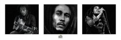 Bob Marley (b&amp;w) - plakat