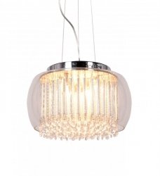 Lampa wisząca - Nowoczesna Gusto D40 Clear