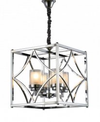 Lampa wisząca LOFT - Chromowana Quadrato 