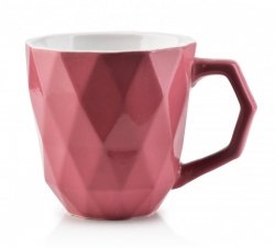 Kubek ceramiczny - Różowy - Sally Adel 400ml