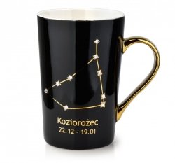 Kubek porcelanowy - Zodiak - Koziorożec - 430ml