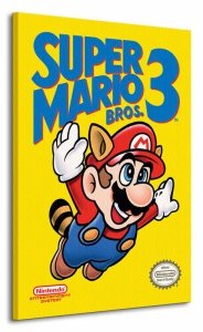 Obraz na płótnie - Super Mario Bros. 3 (NES Cover)