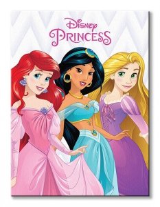 Obraz dla dziewczynki - Księżniczki Disneya (Ariel, Jasmine and Rapunzel) 