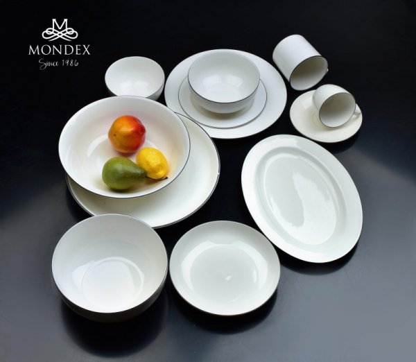 Miska z porcelany - SIMPLE - 20,5cm - zastawa stołowa - decoart24.pl