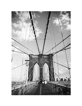 Brooklyn Bridge - New York - reprodukcja