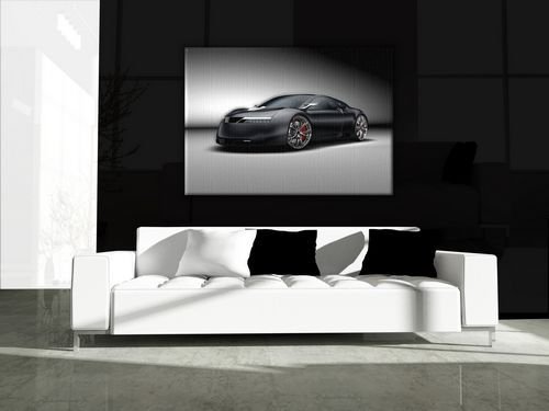 Obraz na ścianę - Samochód - Sportwagen b 06 - 120x90 cm - Dekoracje ścienne