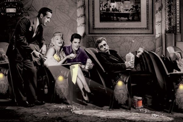 Monroe, Presley, Dean - Classic Interlude - plakat