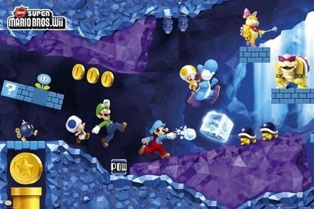 Nintendo Mario Under - plakat