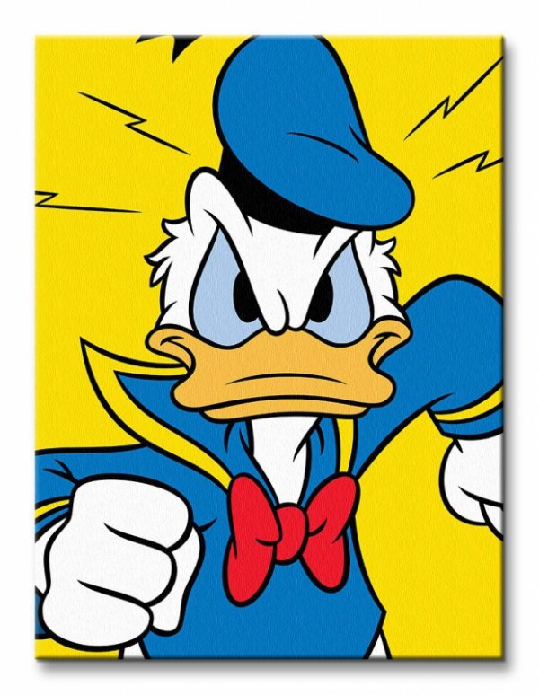 Donald Duck (Mad) - Obraz na płótnie