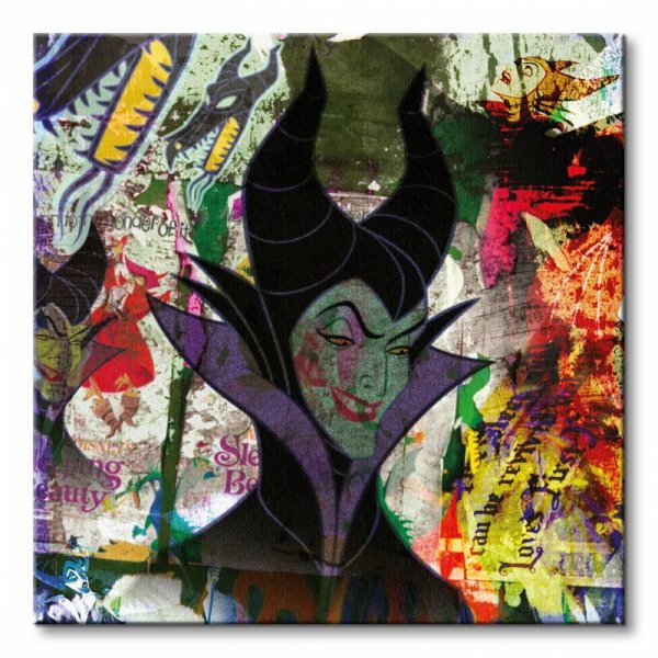 Maleficent (Graffiti) - Obraz na płótnie