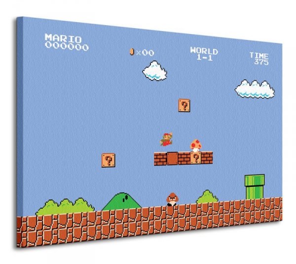 Obraz do sypialni - Super Mario Bros. (1-1)