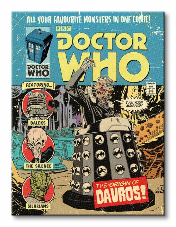 Doctor Who (The Origin of Davros) - Obraz na płótnie