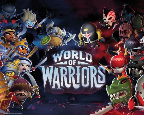 World of Warriors - Postacie - plakat