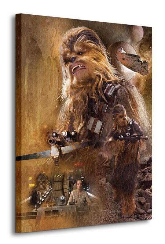 Star Wars Episode VII (Chewbacca Art) - obraz na płótnie