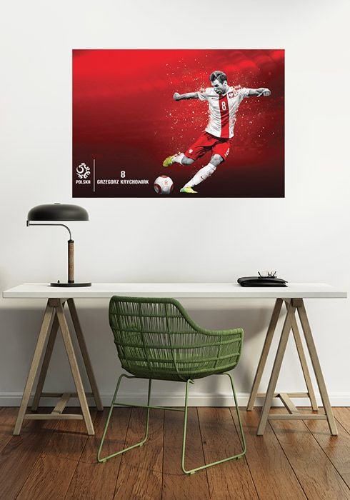 Fototapeta - Grzegorz Krychowiak Reprezentacja Polski - 152,5x104 cm