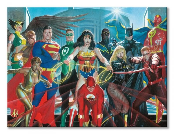 Justice League (Characters) - Obraz na płótnie