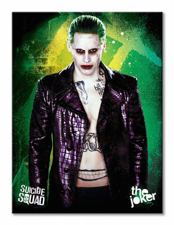 Suicide Squad (The Joker) - Obraz na płótnie