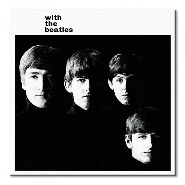 The Beatles With The Beatles - obraz na płótnie