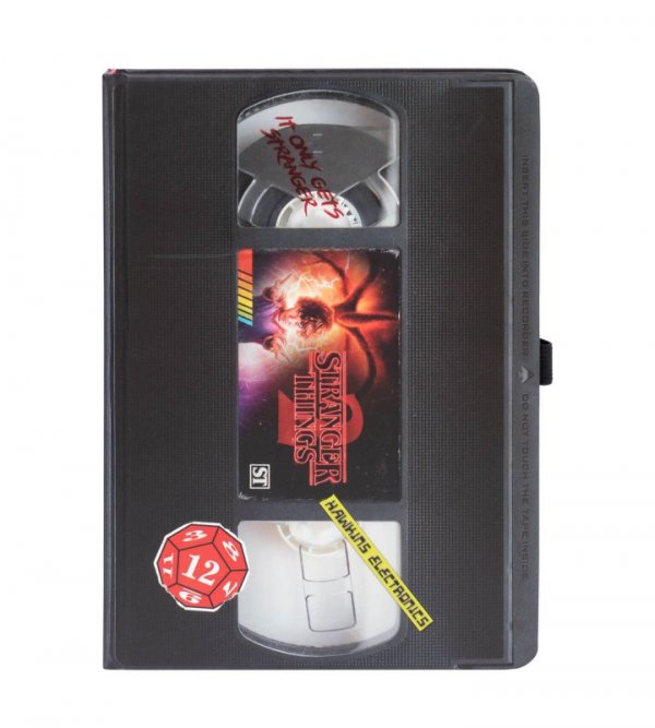 Stranger Things Sezon 2 VHS - notes A5