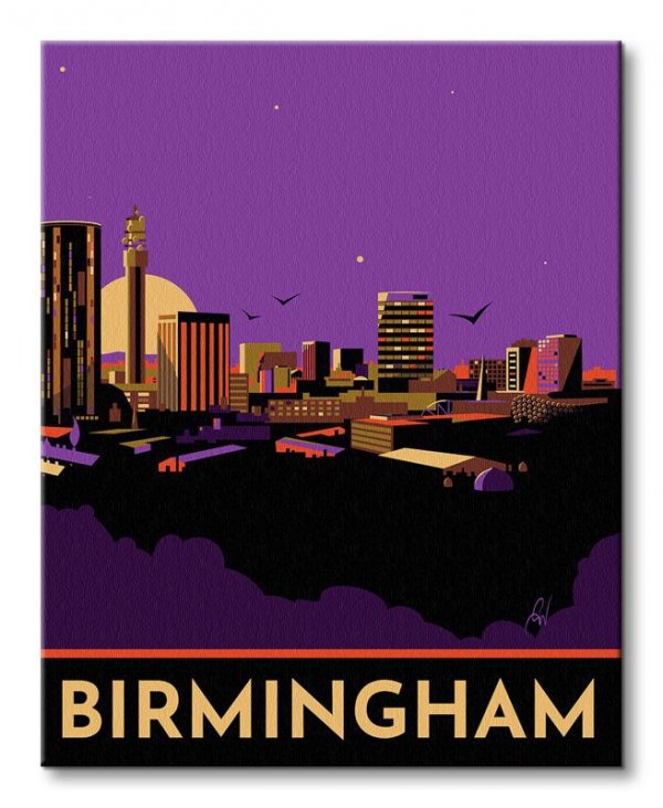 Birmingham - obraz na płótnie