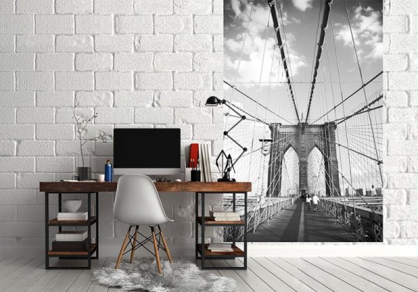Fototapeta na ścianę - Brooklyn Bridge, New York - 115x175 cm